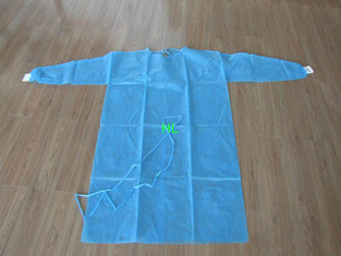 China SMS não tecido/vestidos médicos descartáveis dos PP + do PE/revestimento paciente S M L XL isolamento cirúrgico fornecedor