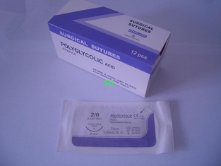 China Equipamento cirúrgico médico/instrumentos da sutura ácida Polyglycolic absorvente fornecedor