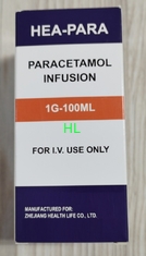 China Paracetamol Injecção 1G / 100ml fornecedor