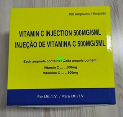 China Vitamina C Injecção 500 mg/5 ml fornecedor