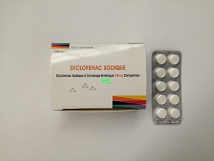 China Diclofenac comprimidos 25MG 50MG 75MG fornecedor