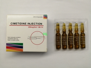 China AMPOLA do magnésio/2mL 2*5 das medicinas 200 da injeção do Cimetidine/CAIXA fornecedor