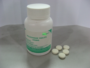 China Niclosamide marca 500MG as medicinas vermífugas 100's/garrafa fornecedor
