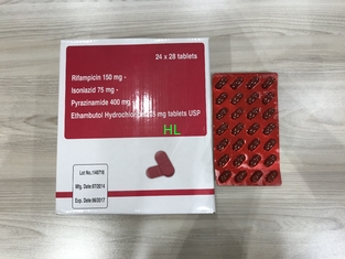 China Rifampicin e tabuletas do Isoniazid medicinas 150MG + 75MG Anti-tuberculosas fornecedor