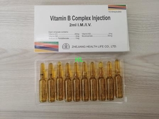 China Medicinas complexas do suplemento dietético à injeção 2mL 10ML da vitamina B fornecedor